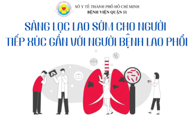 (HCDC) Sàng lọc lao sớm cho người tiếp xúc gần với người bệnh lao phổi